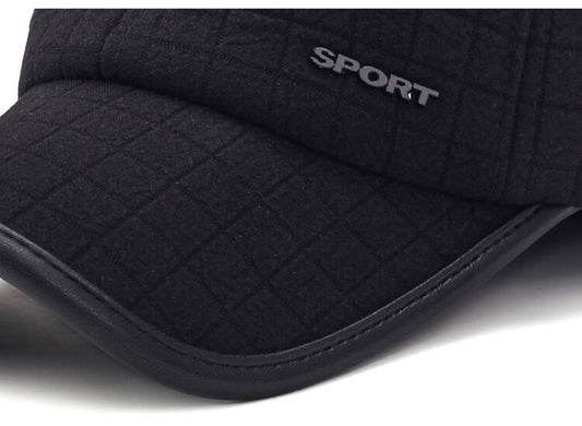 Men's Winter Ear Protection Thickened Warm Baseball Cap - Urban Caps