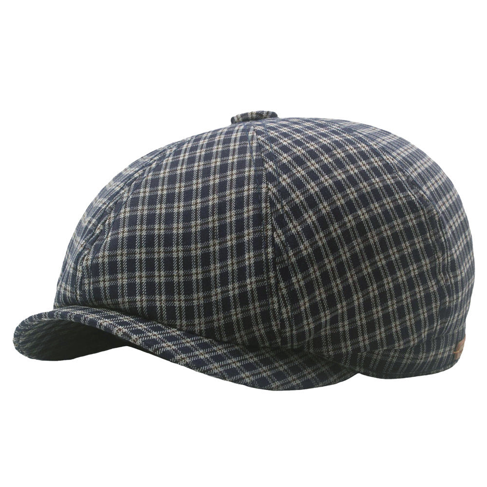 Casual British Small Lattice Beret Retro - Urban Caps