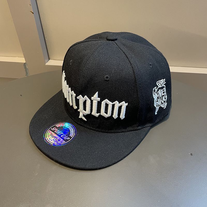 Men's Summer Wide Brim Camouflage Hip Hop Spring And Autumn Korean Style Trendy Big Head Circumference Flat Brim Baseball Hat - Urban Caps