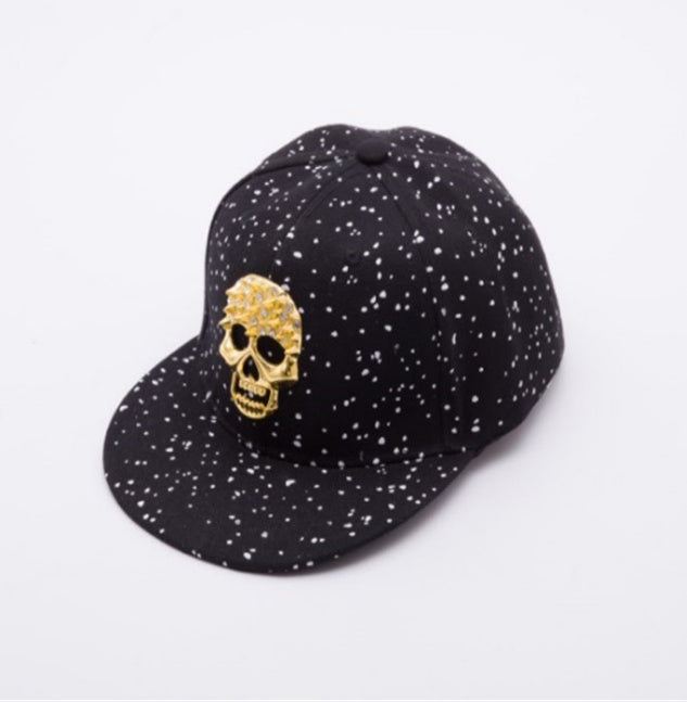 Hip hop safety hard hat custom skull caps glitter ponytail caps - Urban Caps