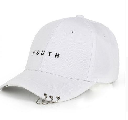 Unisexe Lettre Imprimé Solide Caps Hommes Femmes Anneau Hip Hop Casquette de baseball Coton Snapback Chapeau - Urban Caps