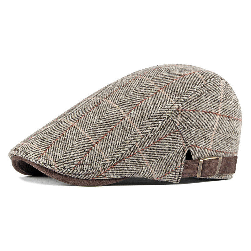 Knitted Beret Men's Casual British Retro - Urban Caps