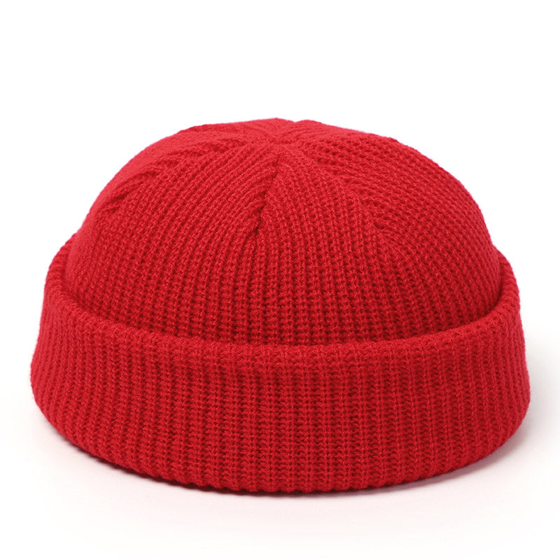 Warm Knitted Wool Hat: Cozy Style for Cold Days - Urban Caps