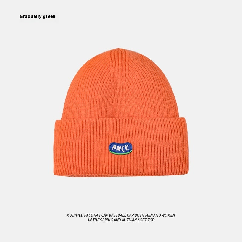 Beige Woolen Cap Women's Hat Ins - Urban Caps