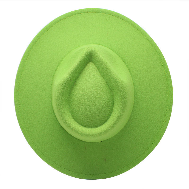 New Woolen Casual Fedora Hat - Urban Caps