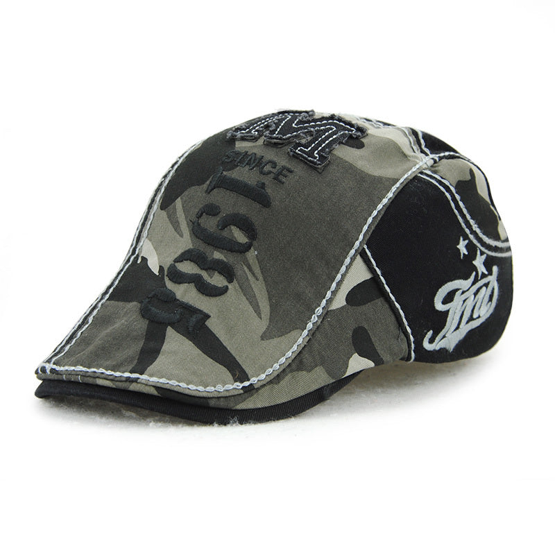 Beret Peaked Cap Fashion Casual Painter Hat Literary Retro Sun Hat - Urban Caps