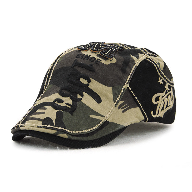 Beret Peaked Cap Fashion Casual Painter Hat Literary Retro Sun Hat - Urban Caps