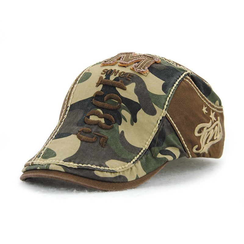 Beret Peaked Cap Fashion Casual Painter Hat Literary Retro Sun Hat - Urban Caps