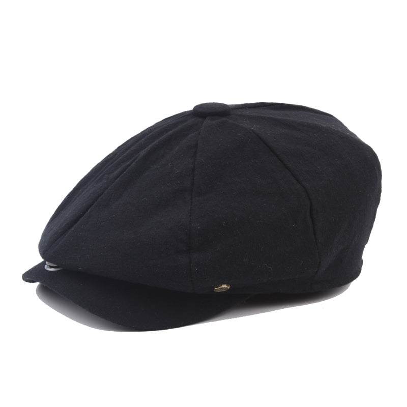 All-Match British Style Painter Hat Men's Youth Beret - Urban Caps
