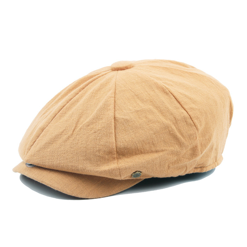 All-Match British Style Painter Hat Men's Youth Beret - Urban Caps