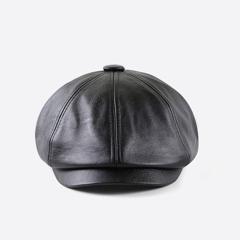 Men's Vintage Painter Beret Octagonal Hat - Urban Caps