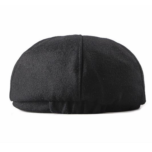 Foreign Trade New Style Men's Painter Hat Korean Fashion Cap British Retro Beret Octagonal Hat Female General - Urban Caps