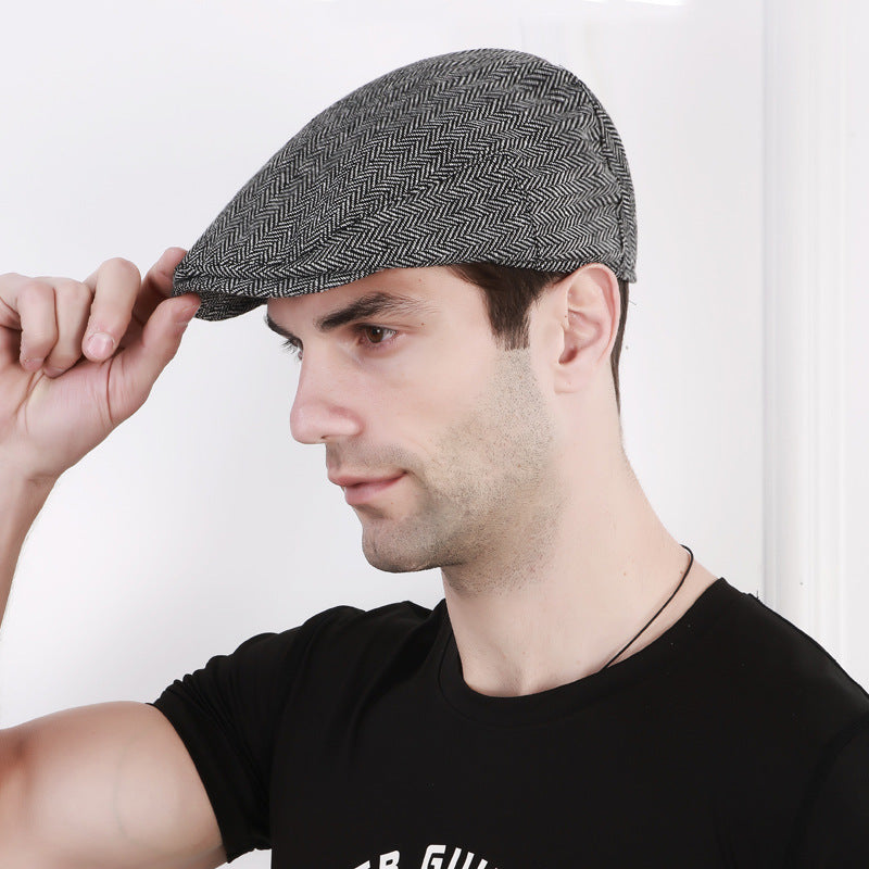 Men's Creative Cotton Simple Beret - Urban Caps