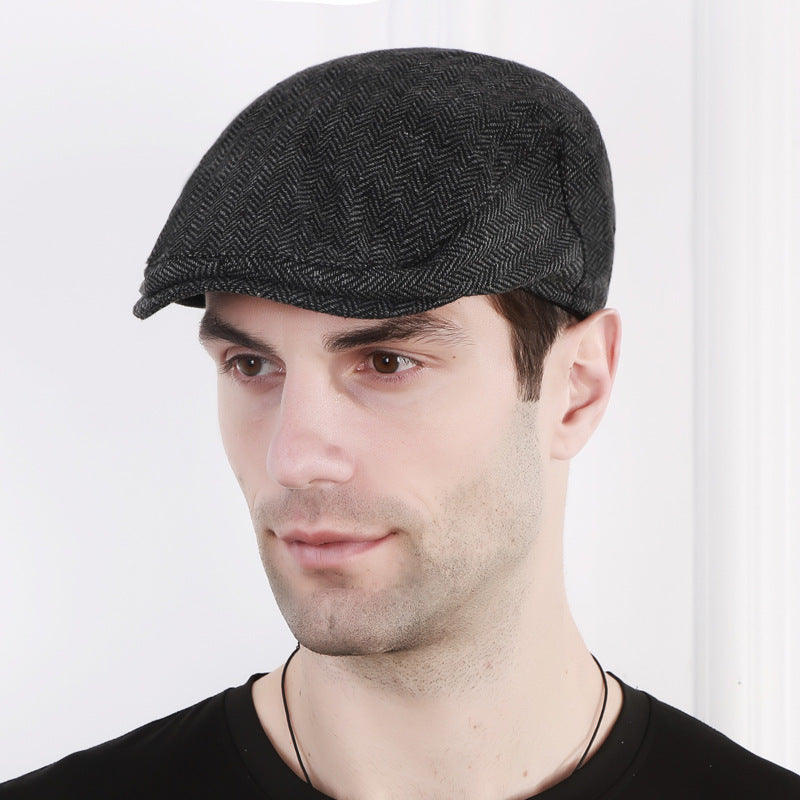 Men's Creative Cotton Simple Beret - Urban Caps