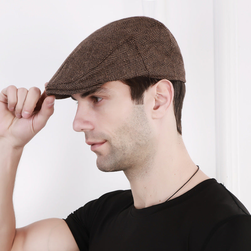 Men's Creative Cotton Simple Beret - Urban Caps