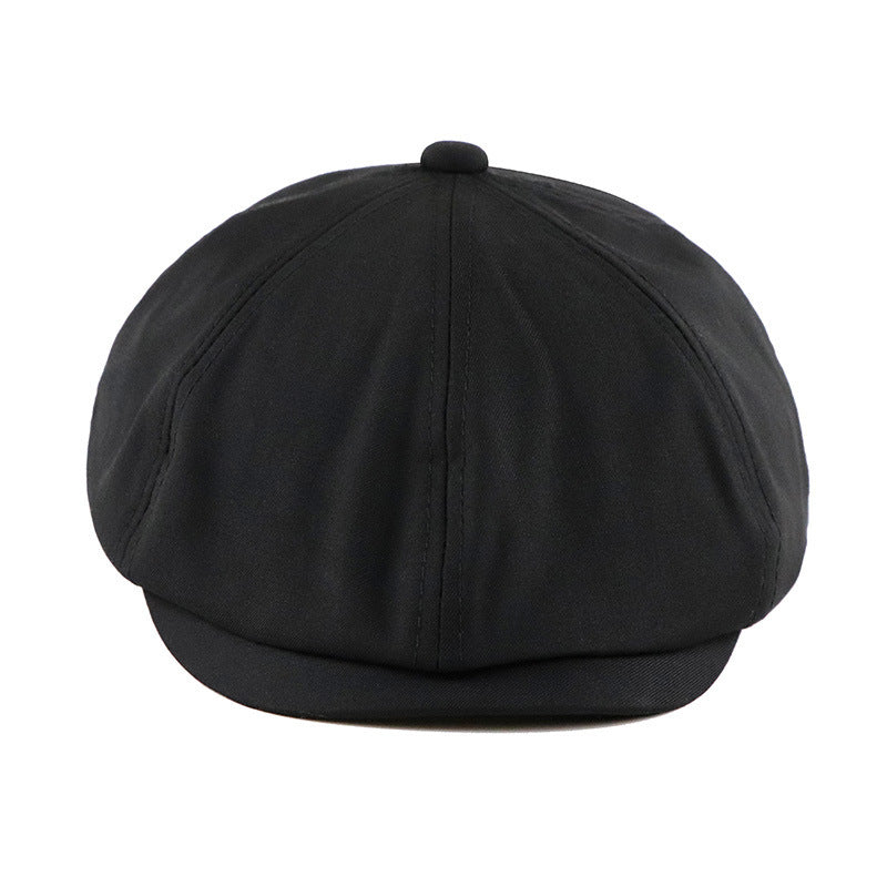 Men's And Women's Solid Color Retro Beret - Urban Caps