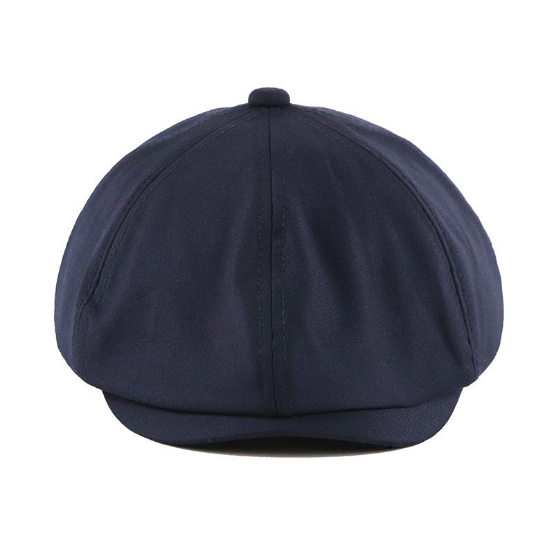 Men's And Women's Solid Color Retro Beret - Urban Caps