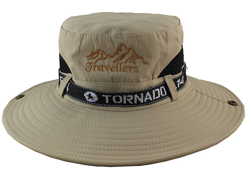 Men'S Outdoor Summer Sunshade Cover Face Fisherman Straw Hat Fishing Sun Hat - Urban Caps