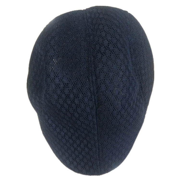 Comfortable And Breathable Linen Cotton Duck Tongue Beret - Urban Caps