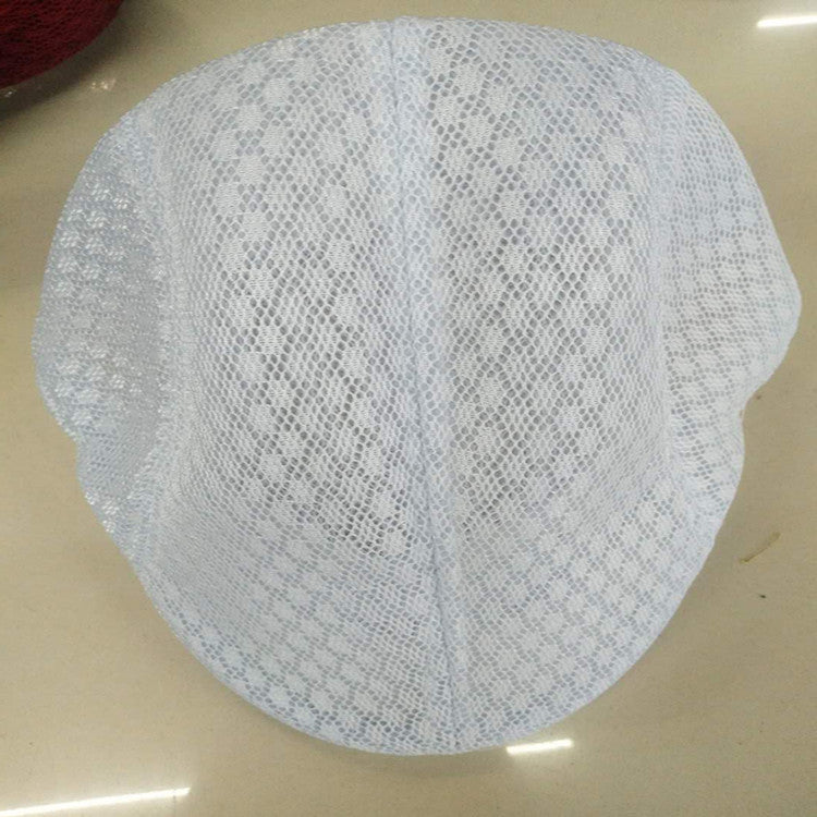 Comfortable And Breathable Linen Cotton Duck Tongue Beret - Urban Caps