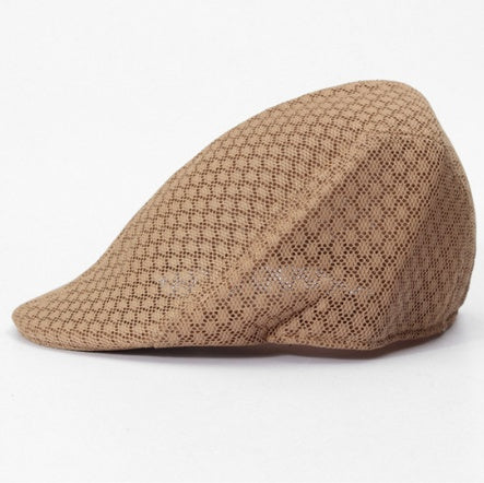 Comfortable And Breathable Linen Cotton Duck Tongue Beret - Urban Caps