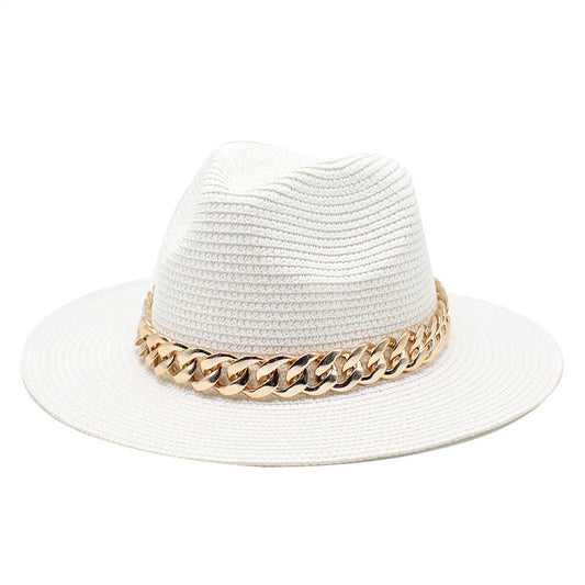 Men's Beach-Ready Khaki and Black Summer Hat - Urban Caps