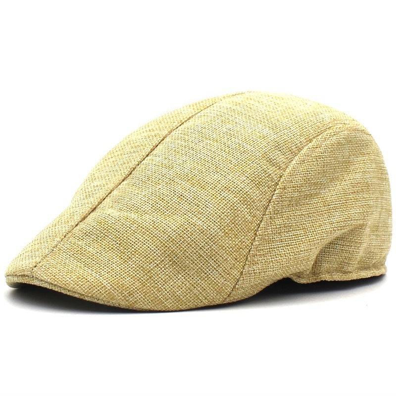 Breathable outdoor retro peaked cap mesh beret - Urban Caps
