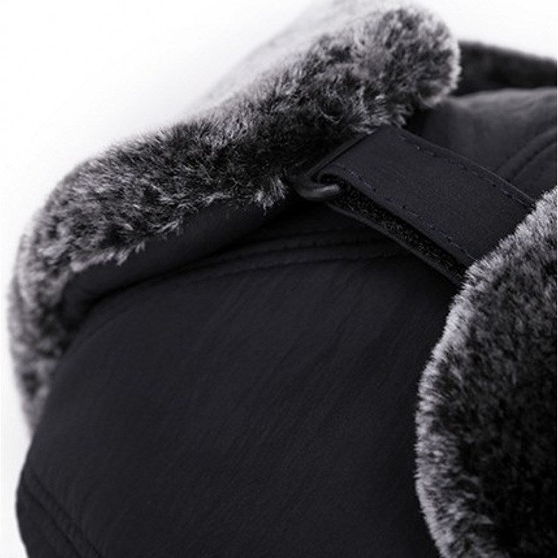 Elderly Windproof Cotton-Padded Warm Hats: Cozy Protection - Urban Caps