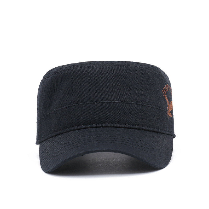 Men’s Casual Flat Cap – Cotton Jacquard Stitch Cap | Adjustable Fit - Urban Caps