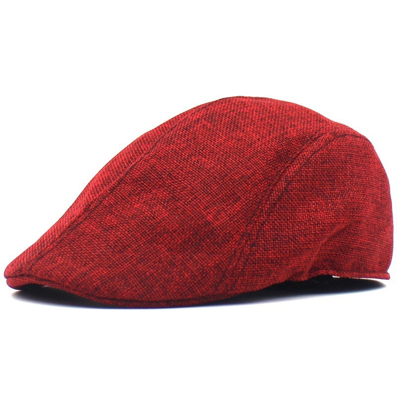 Breathable outdoor retro peaked cap mesh beret - Urban Caps