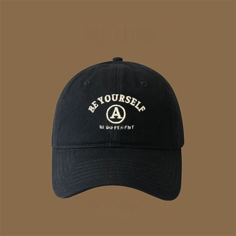 Baseball Cap Female Embroidered Couple Face - Urban Caps