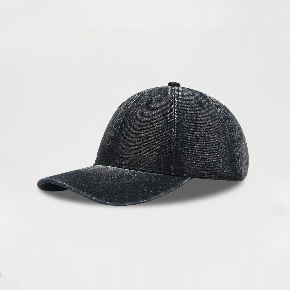 Summer Denim Light Version Solid Color Casual Baseball Cap - Urban Caps
