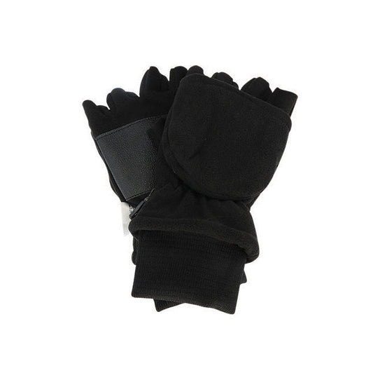 Jimmy Hunter Polar Fleece Convertible Gloves with Thinsulate Lining and Ribbed Cuff