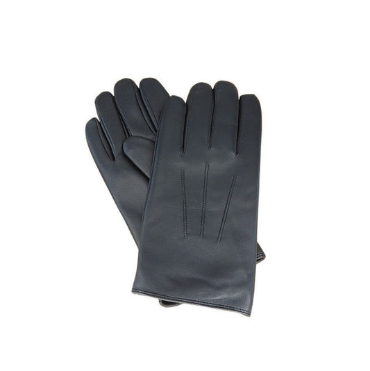 Sheepskin Leather Dress Gloves with Button Wrist Closure