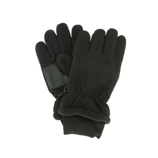 Jimmy Polar Fleece Gloves with Ribbed Cuff and Thinsulate Lining