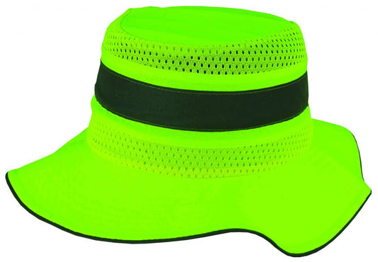 High-Visibility Taslon Mesh Hat with Ventilation Panels
