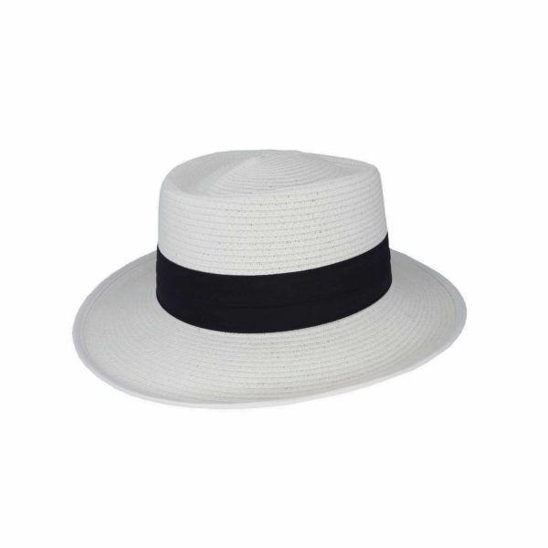 Avenel Paxton Paper Braid Downunder Hat – Two Pleat Band and UPF 50+ Sun Protection