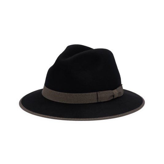 Barney Safari Hat – Australian Wool Felt, Water Repellent, Crushable