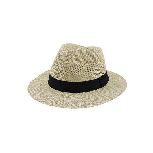 EUGENE – Lightweight Vented Safari Hat with Ribbon Band