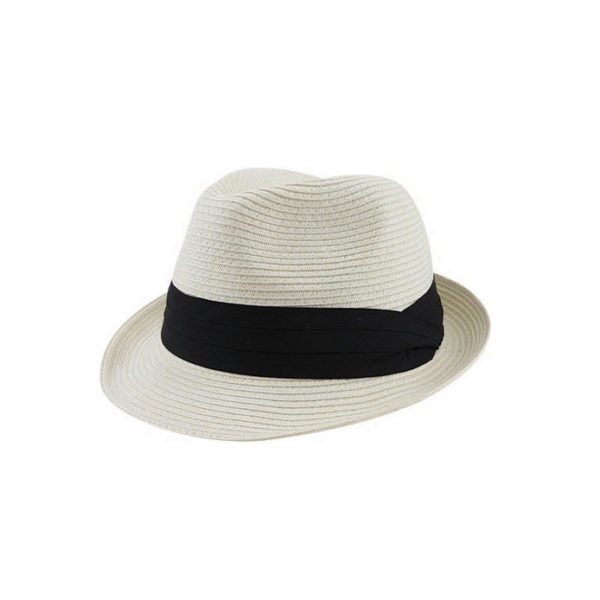Mack Men’s Crushable Braided Trilby Hat with Inner Size Adjuster