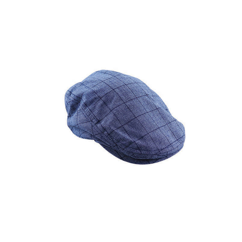 Dutton Cotton Check Summer Ivy Cap with Printed Lining