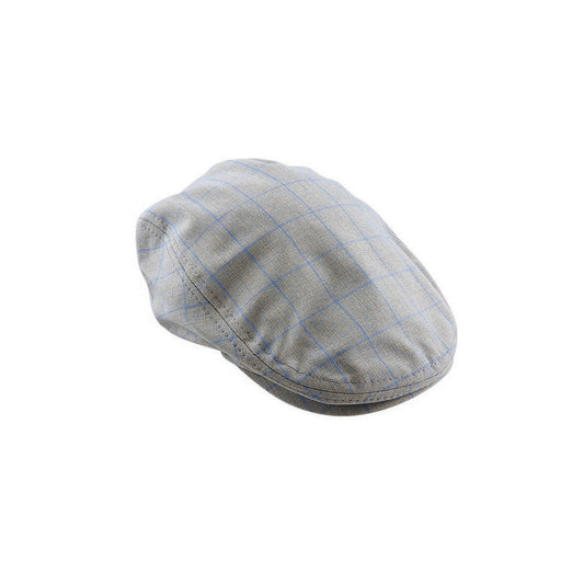 Dutton Cotton Check Summer Ivy Cap with Printed Lining