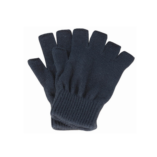Anton Fingerless One-Size Acrylic Knit Stretch Glove