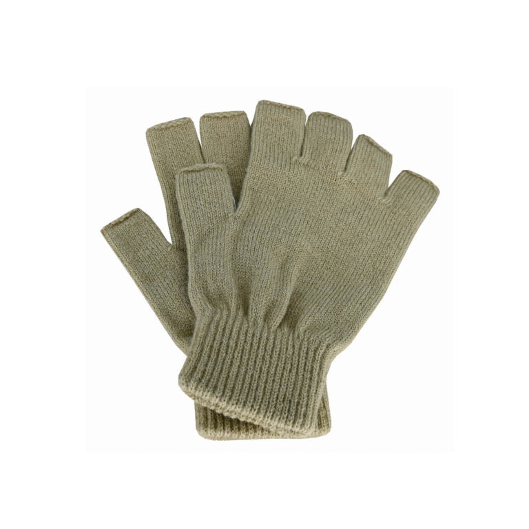 Anton Fingerless One-Size Acrylic Knit Stretch Glove