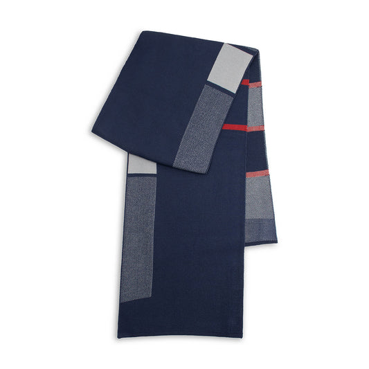 Sawyer – Acrylic Knit Patterned Dress Scarf