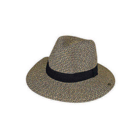 Newbury Braided Fedora – Packable Summer Hat with UPF50+ Protection