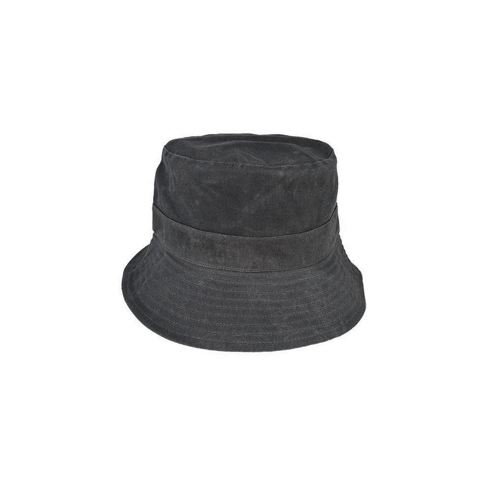 Avenel Phillips Waxed Cotton Bucket Hat with Small Brim and UPF 50+ Protection