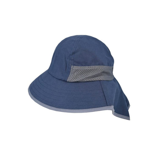Anakie Microfibre Facesaver Legionnaire Hat with Neck Flap and Mesh Vent