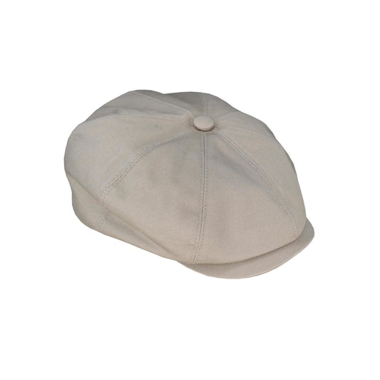 Barwon Cotton Twill 8-Piece Newsboy Cap