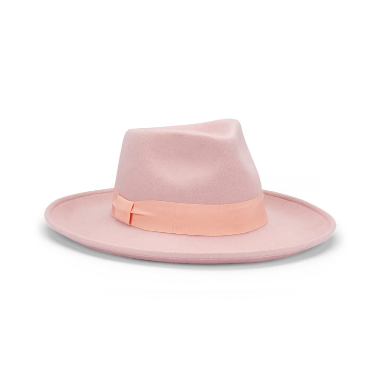 Bennett Wide Brim Crushable Hat in Australian Wool Felt with Water Repellent Finish